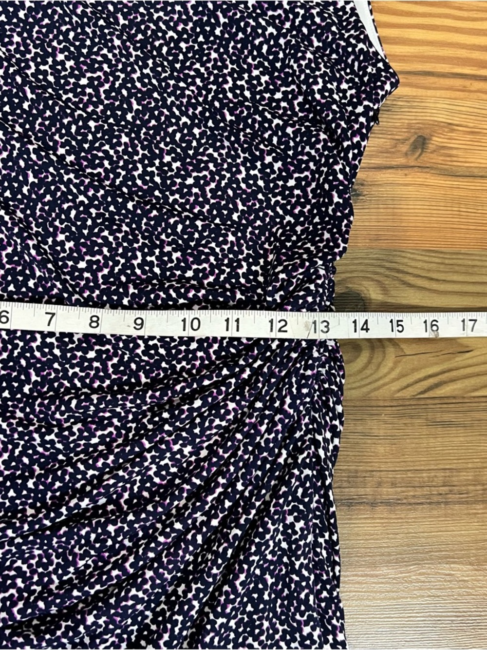 Ann Taylor Navy and White Cap-Sleeve Sheath Dress - Picture 6 of 7